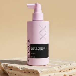 Nexxus Epic Shine Anti-Humidity Spray Heat Protection for Long Lasting, 8 oz