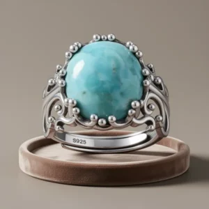 AVECON Turquoise Rings for Women