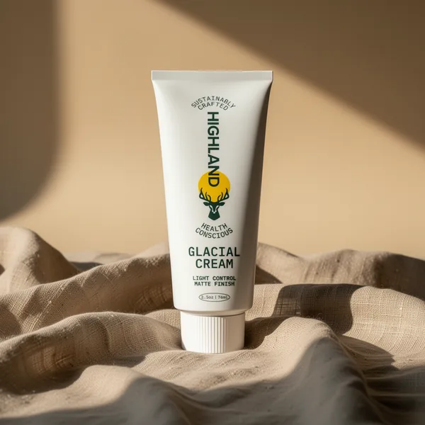 Highland Glacial Cream Hair Styling Cream, 2.5 oz