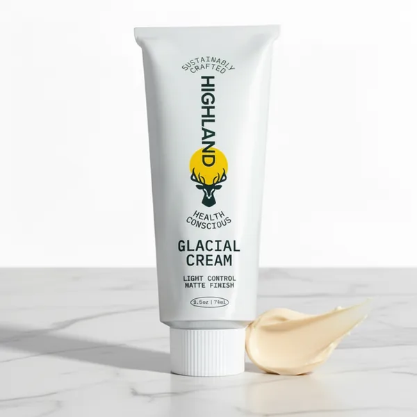 Highland Glacial Cream Hair Styling Cream, 2.5 oz