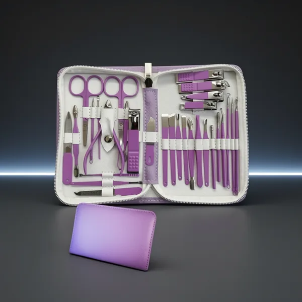 Manicure Set, Purple