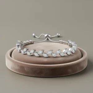 YADOCA 925 Sterling Silver Plated Tennis Bracelets for Women, 3 Pieces