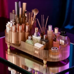 Booklov Rotating Makeup Organizer
