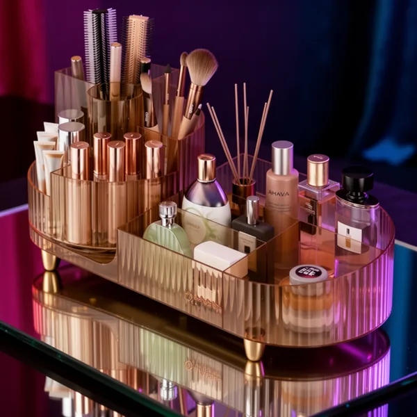 Booklov Rotating Makeup Organizer