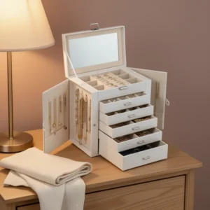 BOOVO Large Jewelry Box for Women