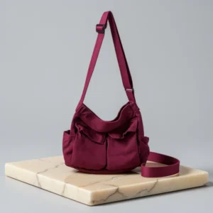 Canvas Messenger Bag