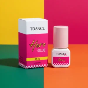 TDANCE Eyelash Extension Glue /0.5-1 Sec Dry/Retention, 0.17 fl oz