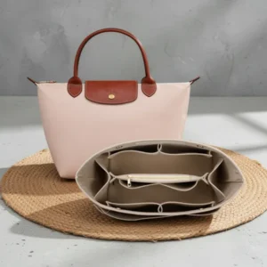 Purse Organizer Insert, Beige