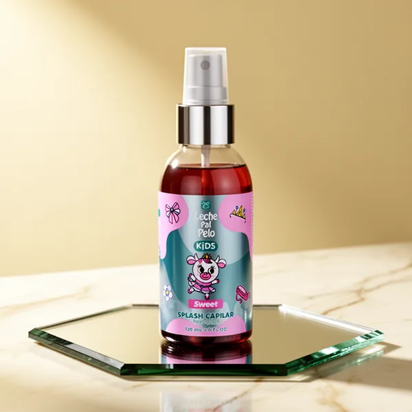 Leche Pal Pelo Kids Sweet Hair Splash Perfume with Amino Acids, 4 oz