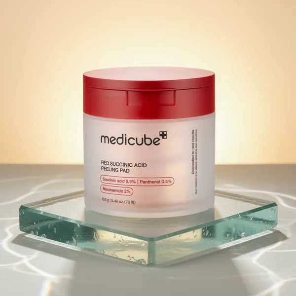 medicube Toner Pads Red Succinic Acid
