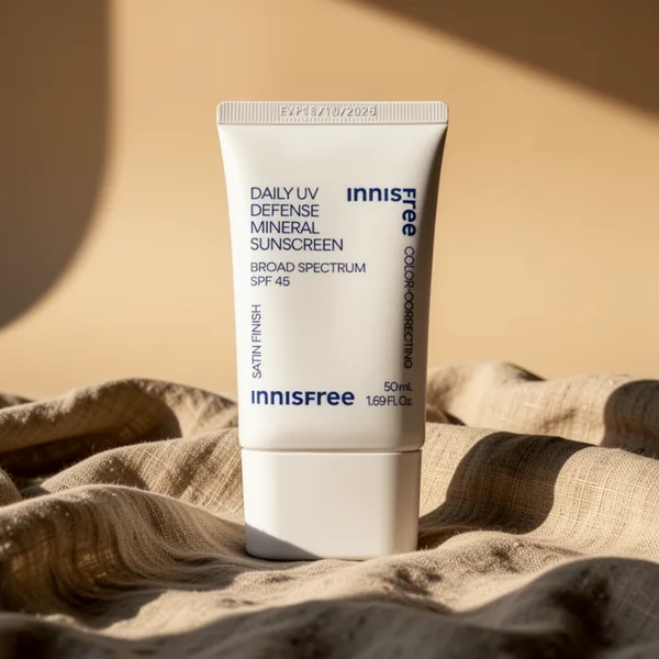 innisfree Daily Mineral UV Defense SPF 45 Korean Sunscreen