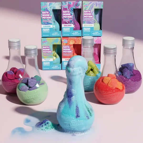 Tub Works Kids Bath Bomb Potion Bath Toy Variety | Fizzes, 6-Pack
