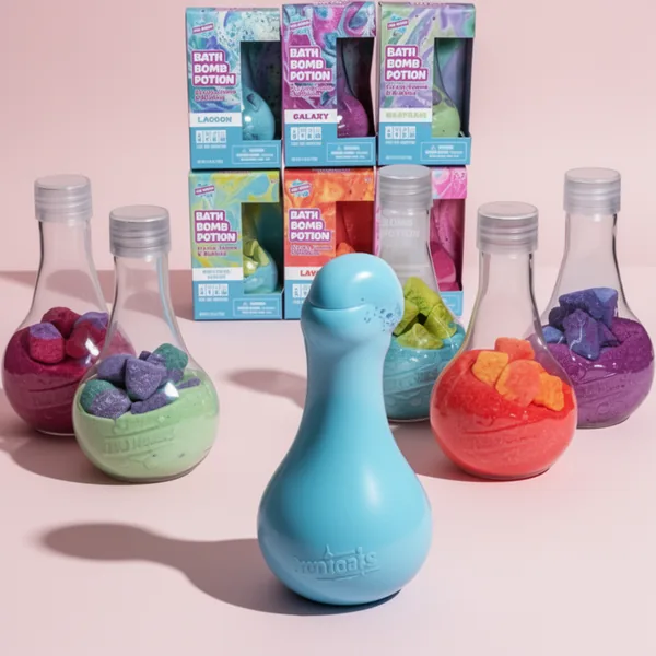 Tub Works Kids Bath Bomb Potion Bath Toy Variety | Fizzes, 6-Pack
