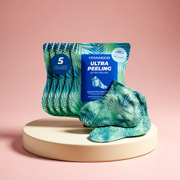Vitamasques Foot Peeling Mask, 5 Pairs