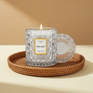 Chloefu LAN Hotel Scented Candle, 8.1 oz