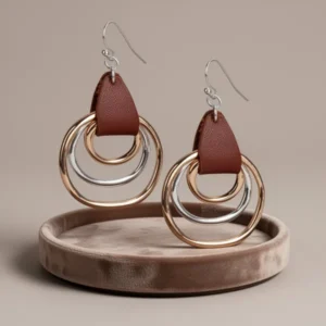 SPUNKYsoul Circle Boho Earrings