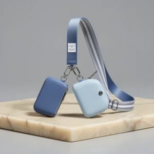 Babysun Mini Zip Around Dual Pouch Wristlet