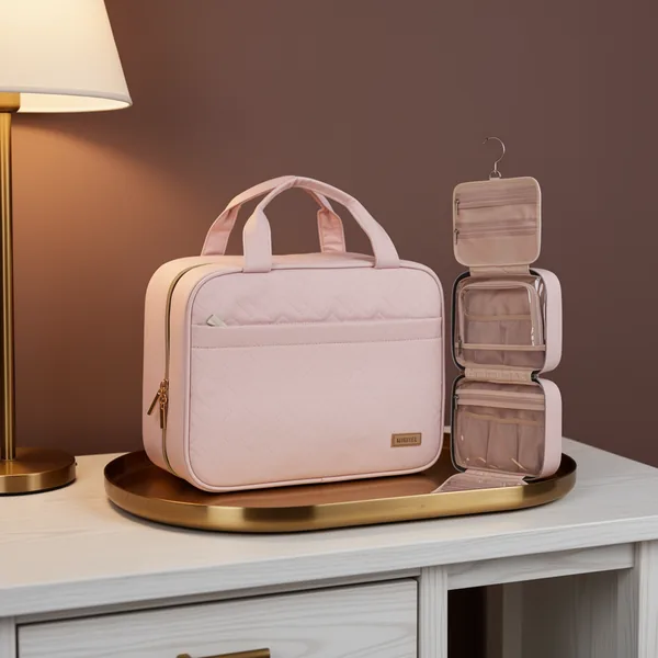 NISHEL Travel Toiletry Bag for Women