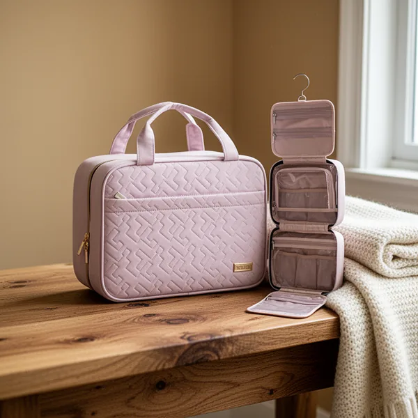 NISHEL Travel Toiletry Bag for Women