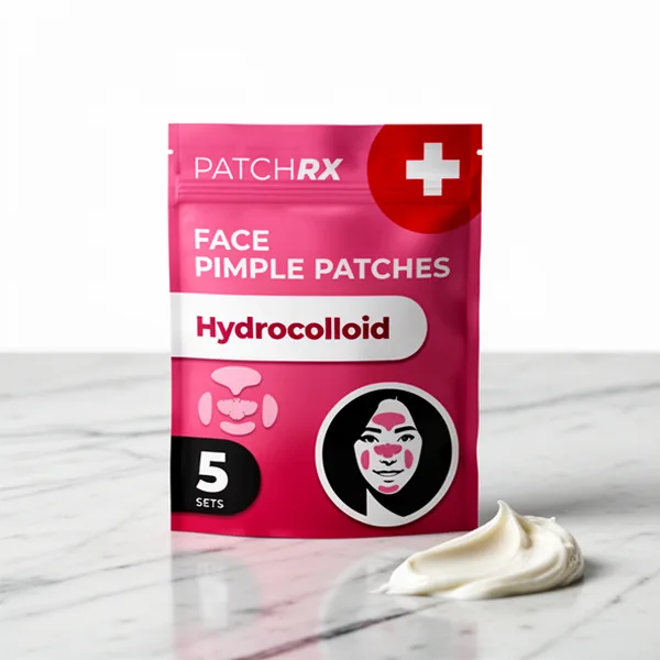 PatchRx Full Face Pimple Patches, 5 Sets