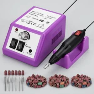 LAVAED Nail Drill Professional E Filer, 156 Pieces