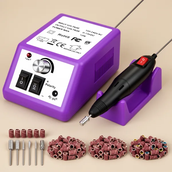 LAVAED Nail Drill Professional E Filer, 156 Pieces