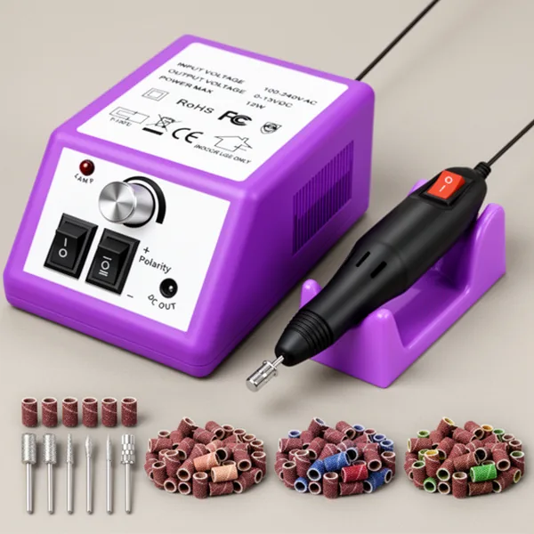 LAVAED Nail Drill Professional E Filer, 156 Pieces
