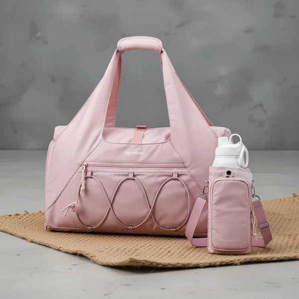 BAGSMART Gym Bag for Women, Pink