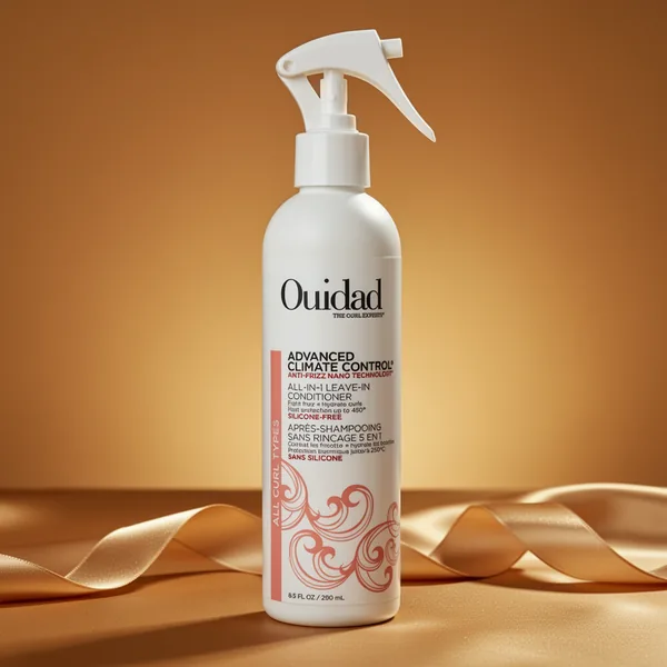 Ouidad Advanced Climate Control Leave in Conditioner for Curly Hair, 8.5 fl oz