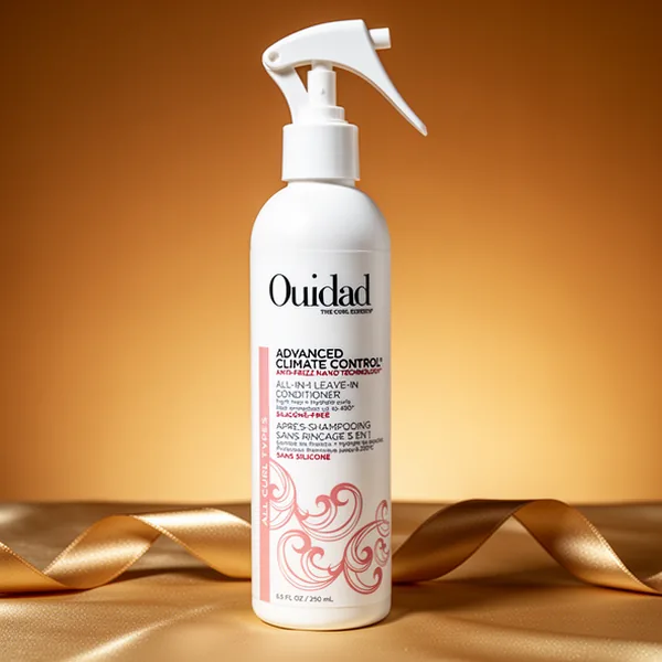 Ouidad Advanced Climate Control Leave in Conditioner for Curly Hair, 8.5 fl oz