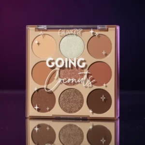 ColourPop Going Coconuts Eyeshadow Palette, 0.3 oz