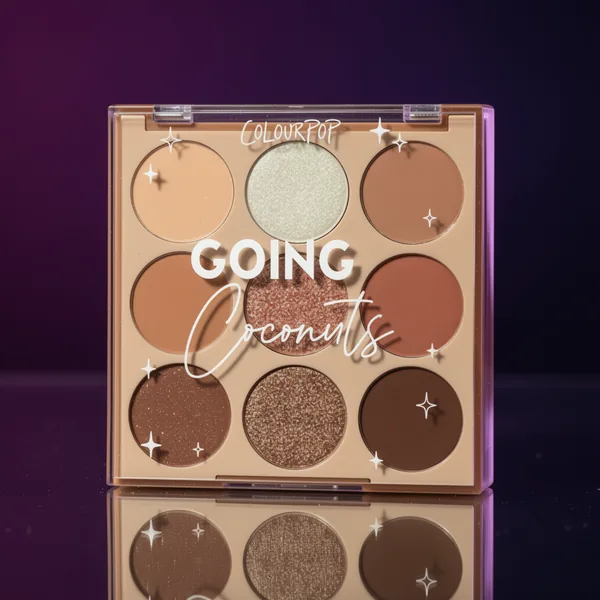 ColourPop Going Coconuts Eyeshadow Palette, 0.3 oz