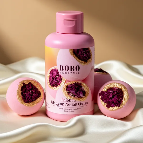 Rose Bath Bombs, 6-Pack