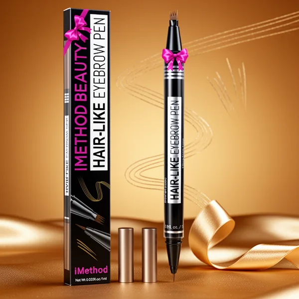 iMethod Microblading Eyebrow Pen Eyebrow Pencil, Brown