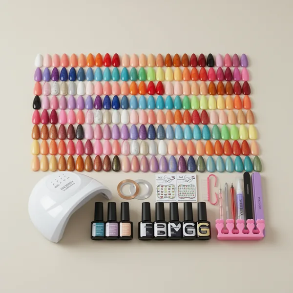 PHOENIXY Gel Nail Polish, 74 Pieces