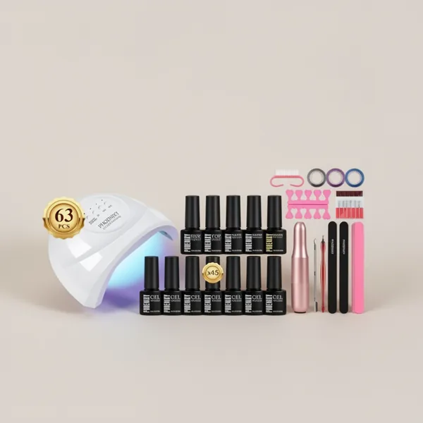 PHOENIXY Gel Nail Polish, 63 Pieces