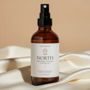North Aromatherapy Room & Body Spray Grounding & Calming Essential Oil, 4 oz, Lavender