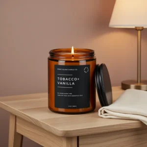 Tobacco Vanilla Scented Candles for Home