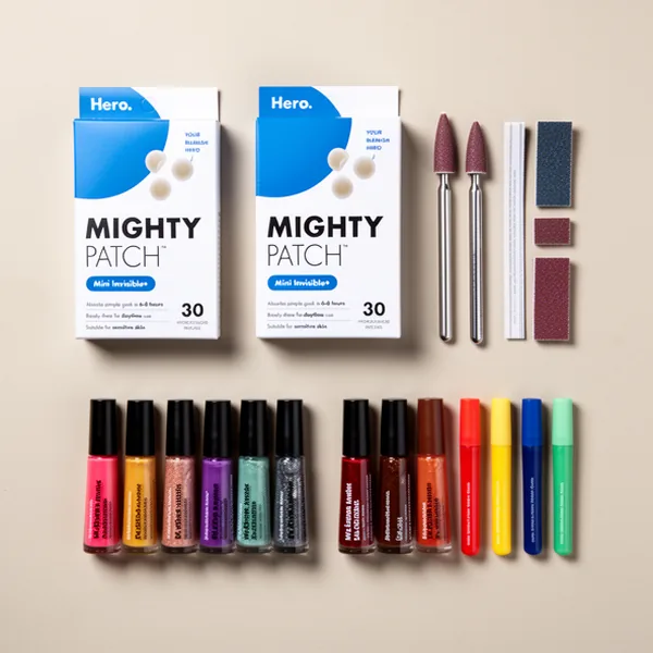 Hero Cosmetics Mighty Patch Mini Invisible+ Acne Pimple Patches, 30 Count