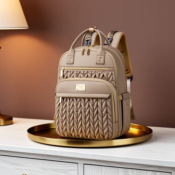 Tealari Diaper Bag Backpack, Khaki