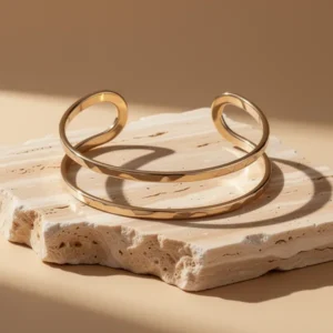 Gold-Tone Silver-Tone Cuff