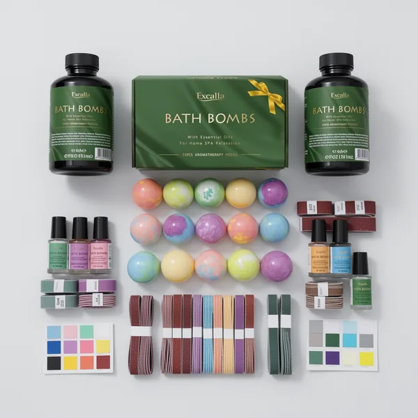 Bath Bombs for Women, 15 Pieces