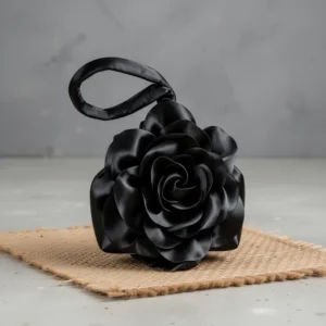 BABEYOND Women's Flower Satin Evening Bags