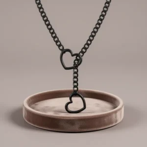 sroyte Heart Slip Chain Necklaces for Women