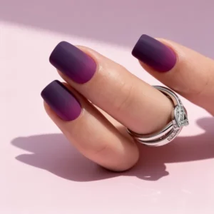 CurvLife Short Square Ombre Press on Nails