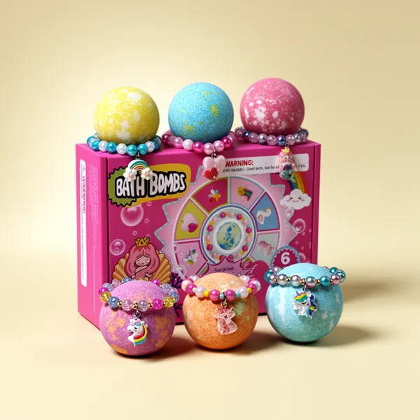 Sanyi Unicorn Bath Bombs for Kids