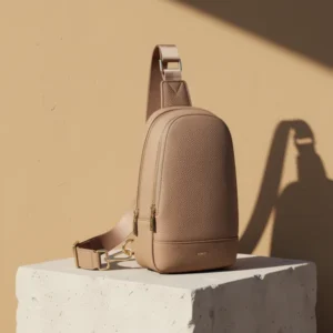 Kattee Leather Sling Crossbody Bag for Women