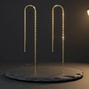 Dangle Earrings Threader Chain Earring