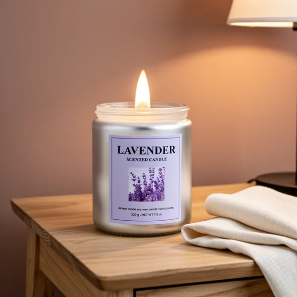 Lavender Candle Set, 30 oz, 4-Pack