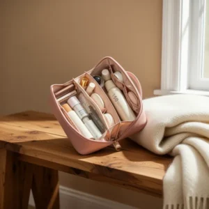Omeily Travel Makeup & Toiletry Bag for Women